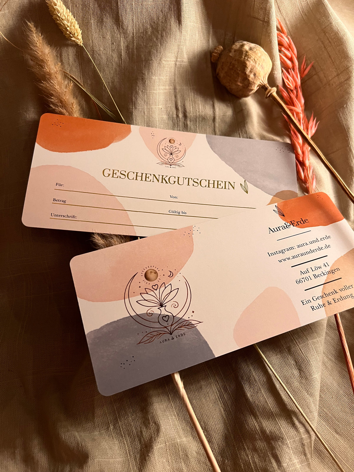 Aura & Erde Geschenkgutschein