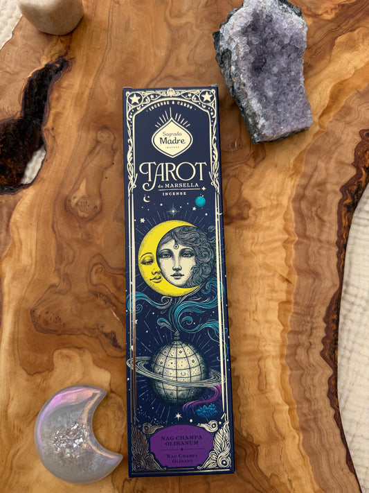 Räucherstäbchen Tarot von Marseille • Nag Champa und Olibanum