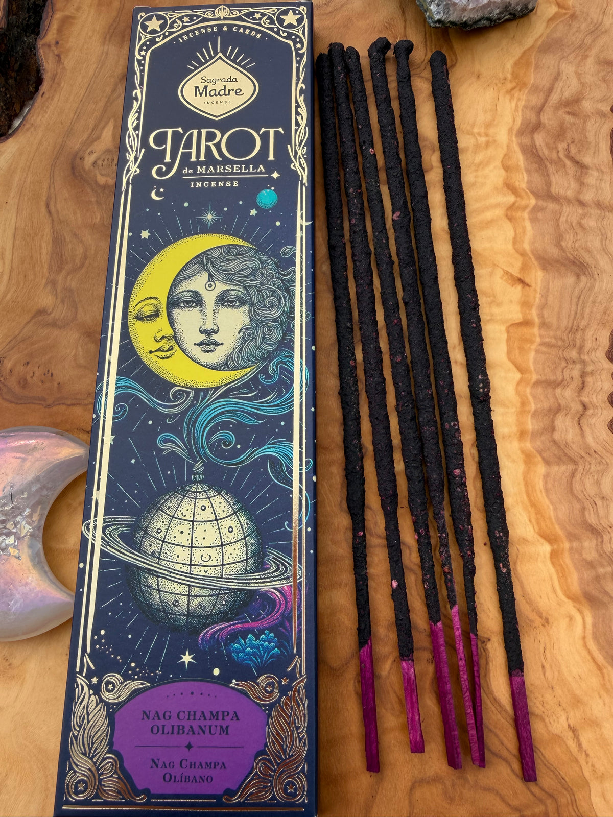 Räucherstäbchen Tarot von Marseille • Nag Champa und Olibanum