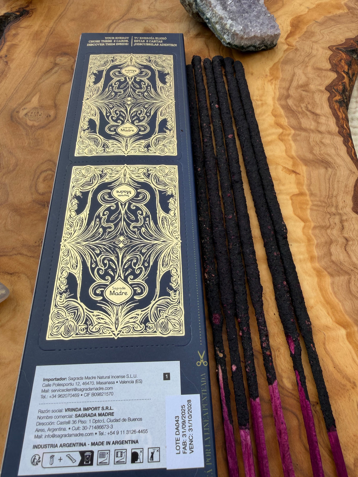 Räucherstäbchen Tarot von Marseille • Nag Champa und Olibanum