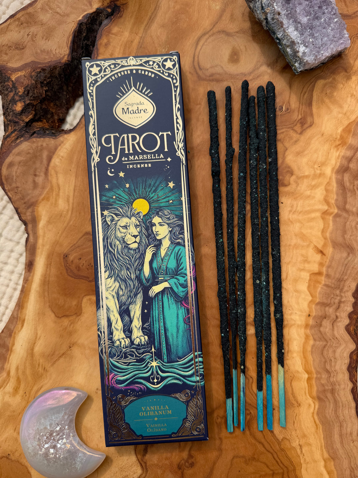 Räucherstäbchen Tarot von Marseille • Vanilla und Olibanum